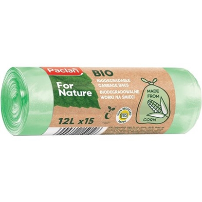 Picture of RUBBISH BAGS BIO PACLAIN 12L